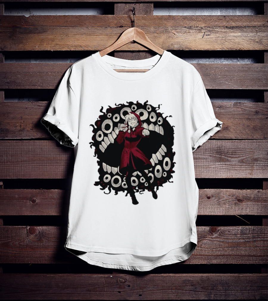 Umineko When They Cry Beatrice With Dark Creature Horror T-Shirt