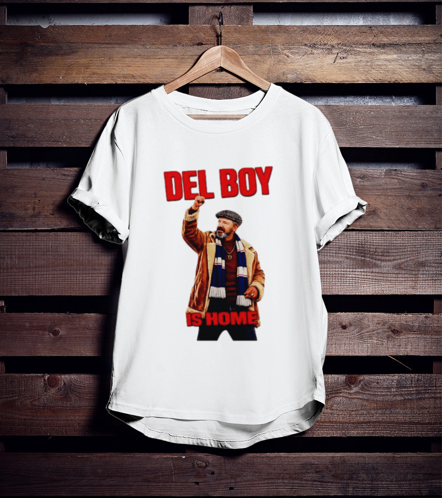 Del Boy Only Fools And Horses Is Home Vintage Look T-Shirt