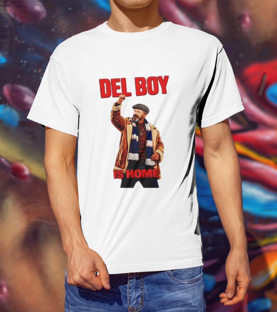 Del Boy Only Fools And Horses Is Home Vintage Look T-Shirt