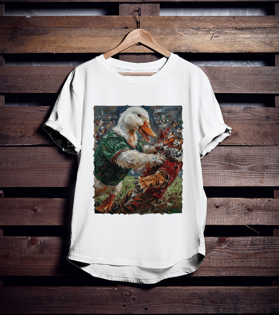 Oregon Ducks Auburn Tigers Football Rivalry Clash T-Shirt