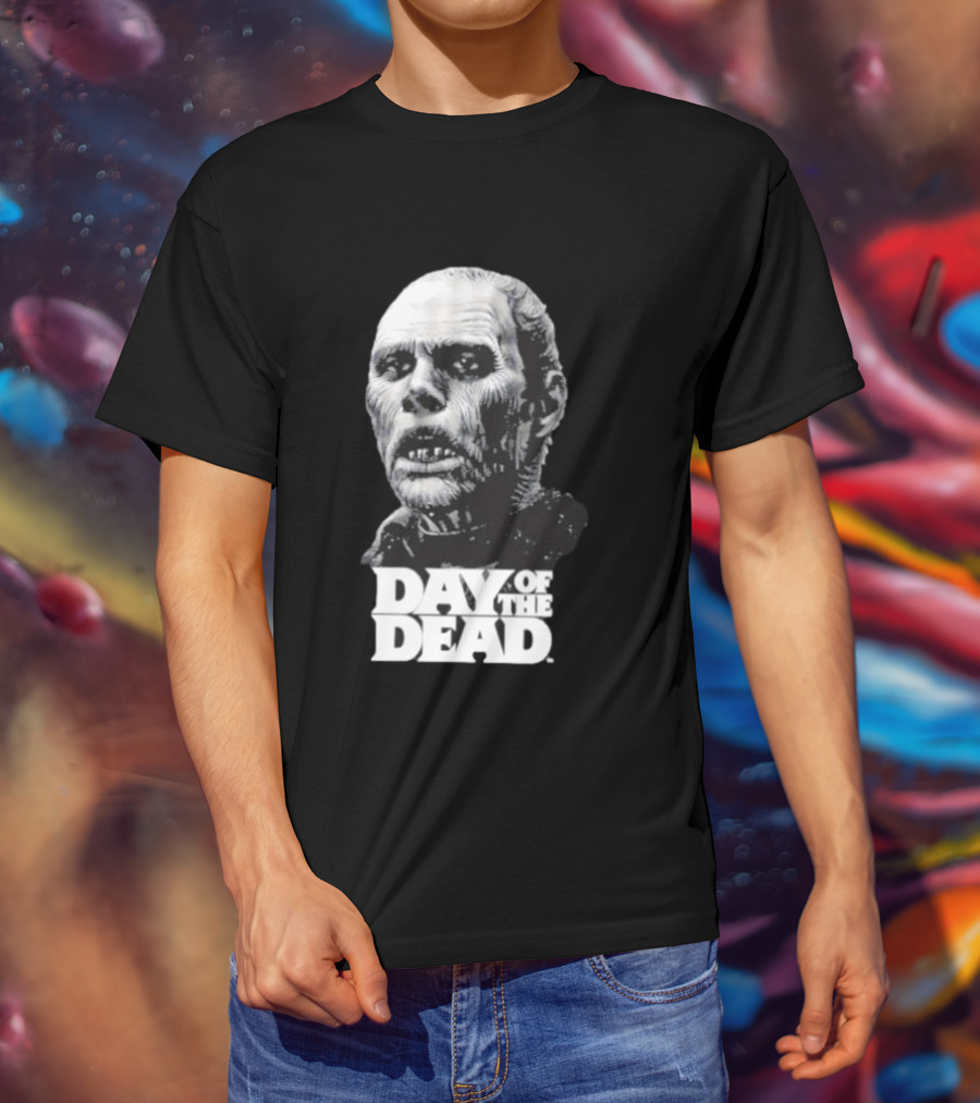 Bub Zombie Day Of The Dead Horror Movie Merchandise T-Shirt