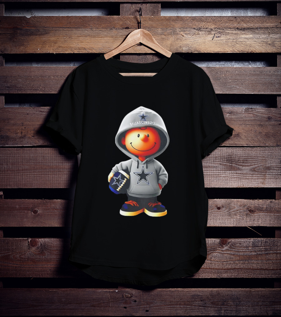Dallas Cowboys Charlie Brown Football Star T-Shirt