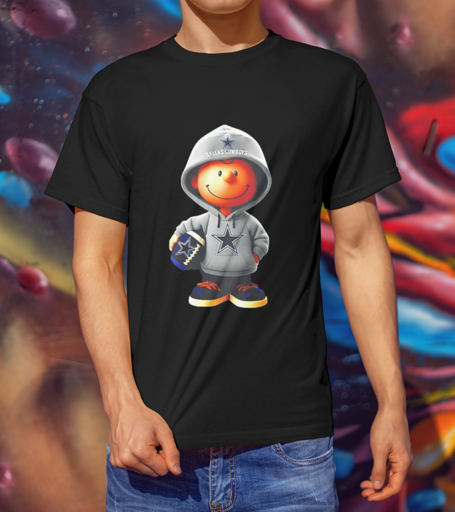 Dallas Cowboys Charlie Brown Football Star T-Shirt