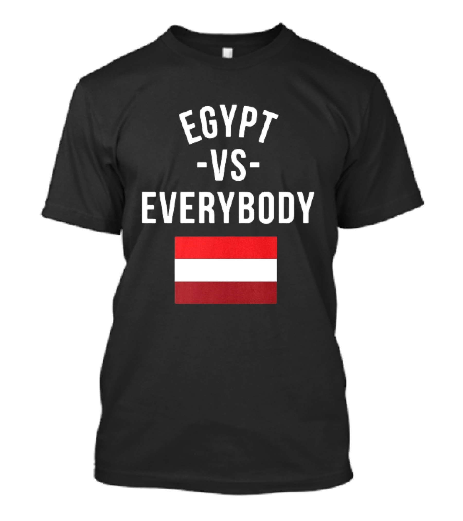 Egypt Vs Everybody Egyptian Pride Flag T-Shirt