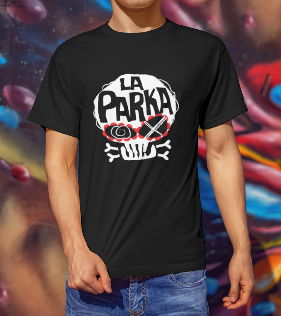 La Parka X WWE AAA Superstar Skull T-Shirt