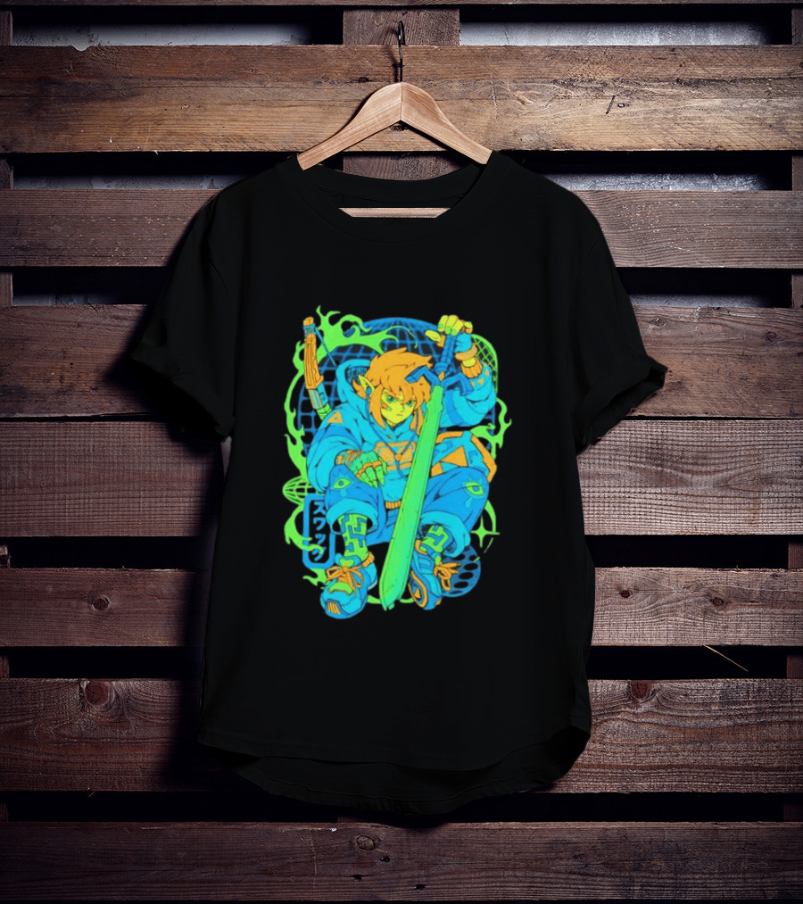 Link Legend Of Zelda Hylian Hero Swag Master Sword Streetwear Men's T-Shirt