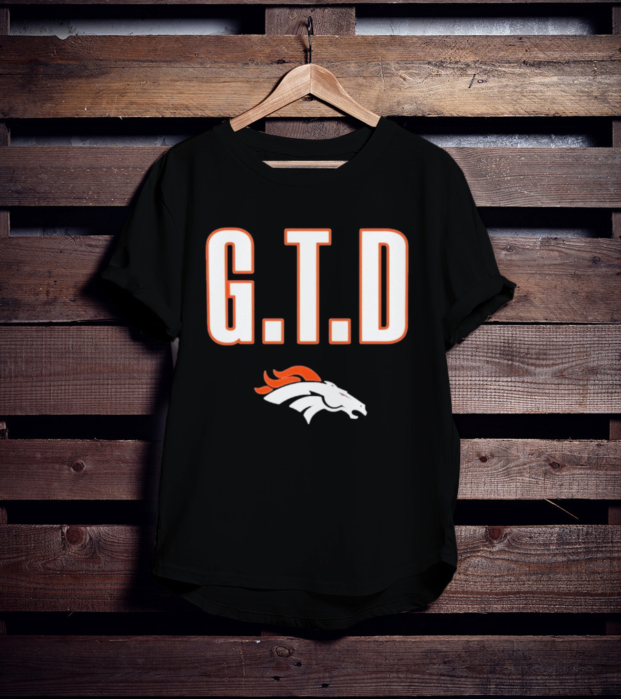 Denver Broncos GTD Official Team Merchandise T-Shirt