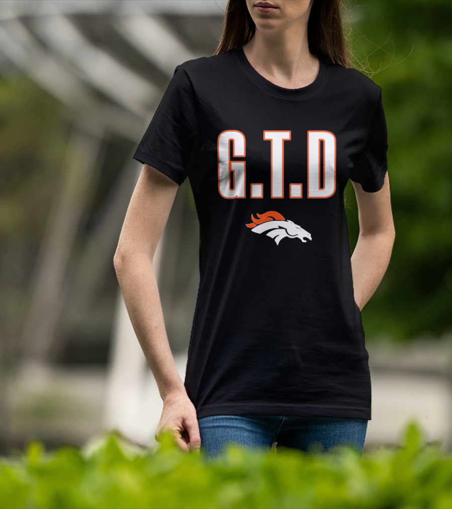 Denver Broncos GTD Official Team Merchandise T-Shirt