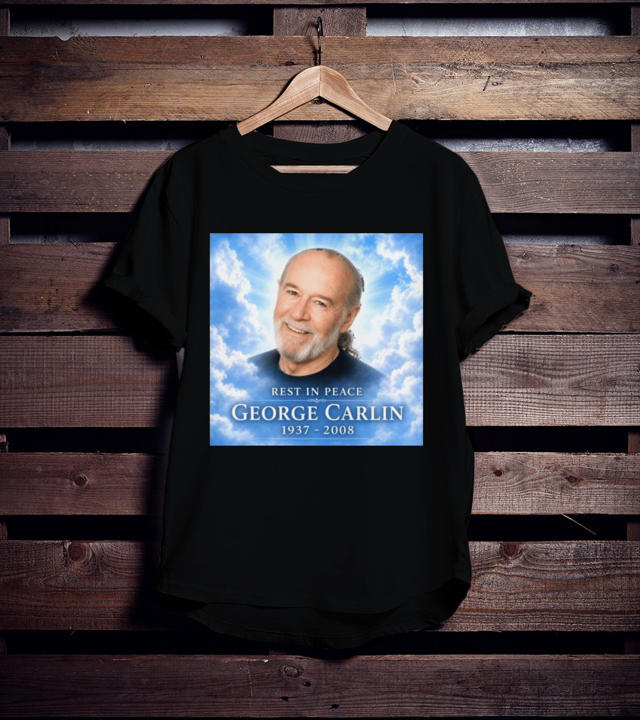 Rest In Peace George Carlin 1937 2008 Memorial T-Shirt