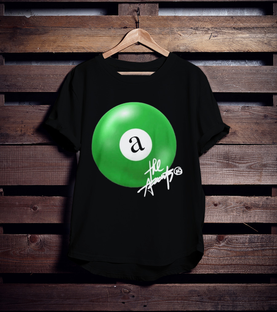 The Accents Collection Green Pool Ball Icon With Signature T-Shirt