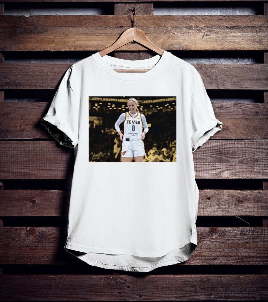 Indiana Fever Basketball Sophie's Favorite Knicks Player NBA Title Pursuit T-Shirt