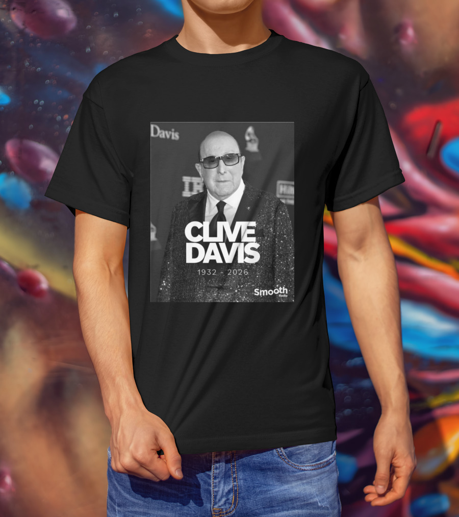 Clive Davis 1932 2026 Smooth Radio Grammy T-Shirt