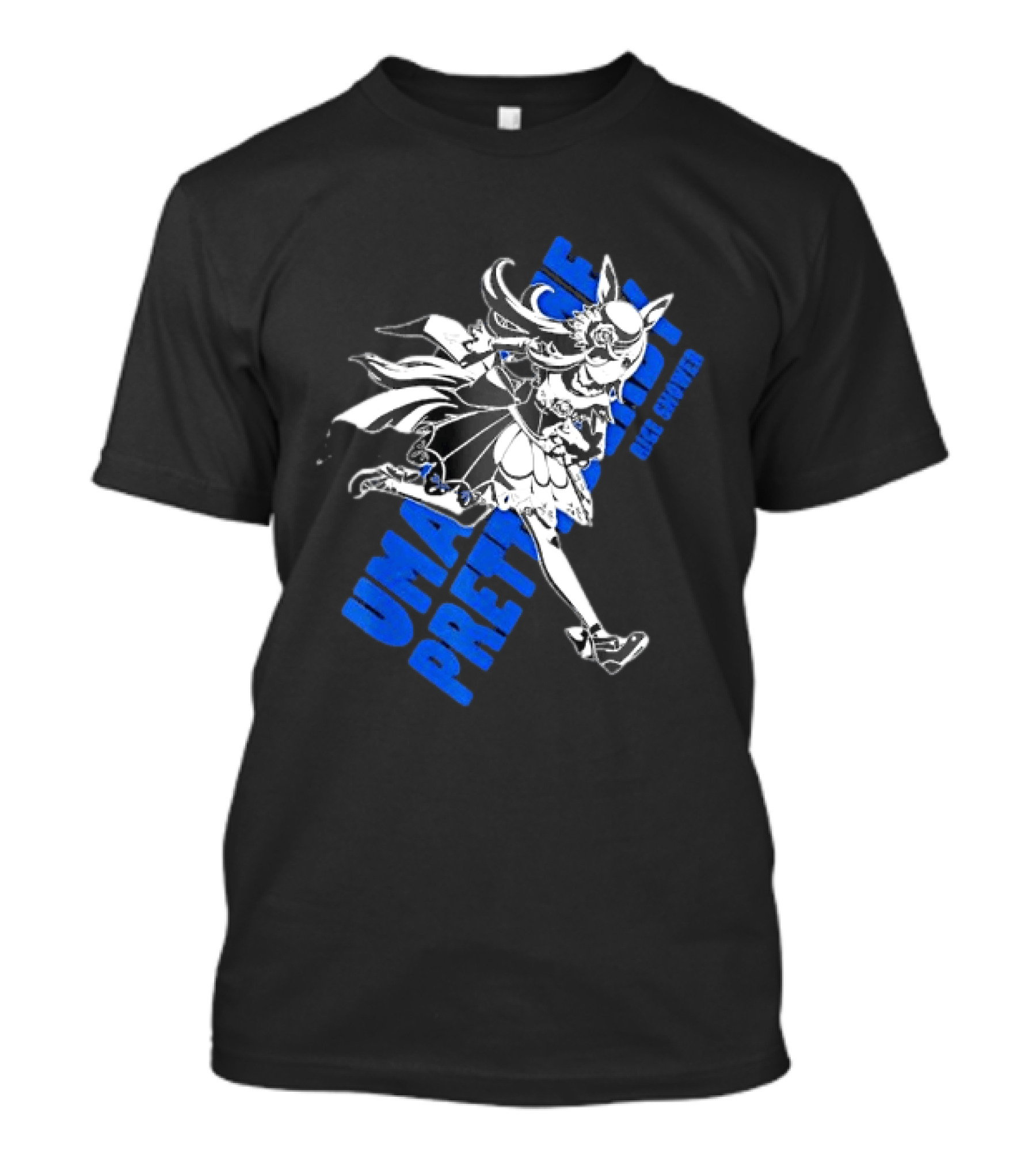 Umamusume Pretty Derby Rice Shower Character Run T-Shirt