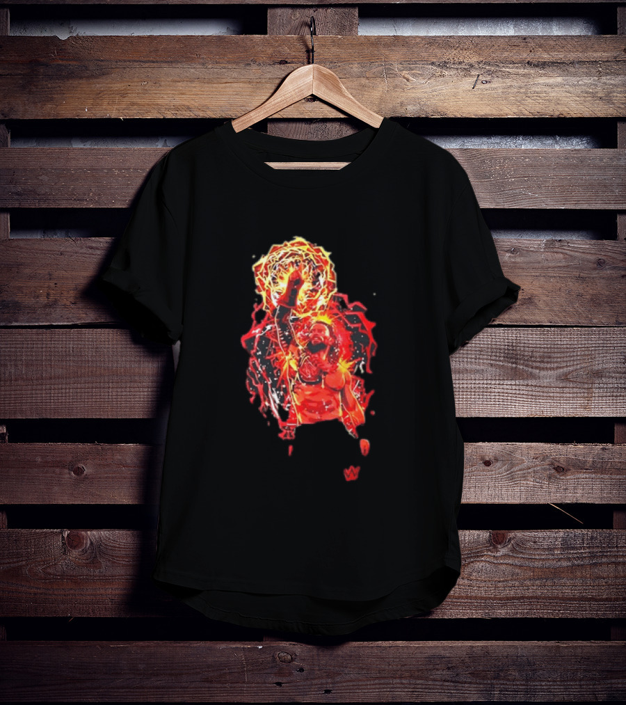 Roman Reigns Tribal Chief Fist Lightning WWE Power T-Shirt