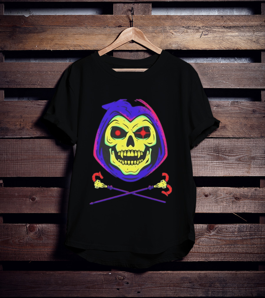 Skeletor Masters Of The Universe A Bone Headed Brute With Beautiful Bad Intentions Iconic Villain T-Shirt