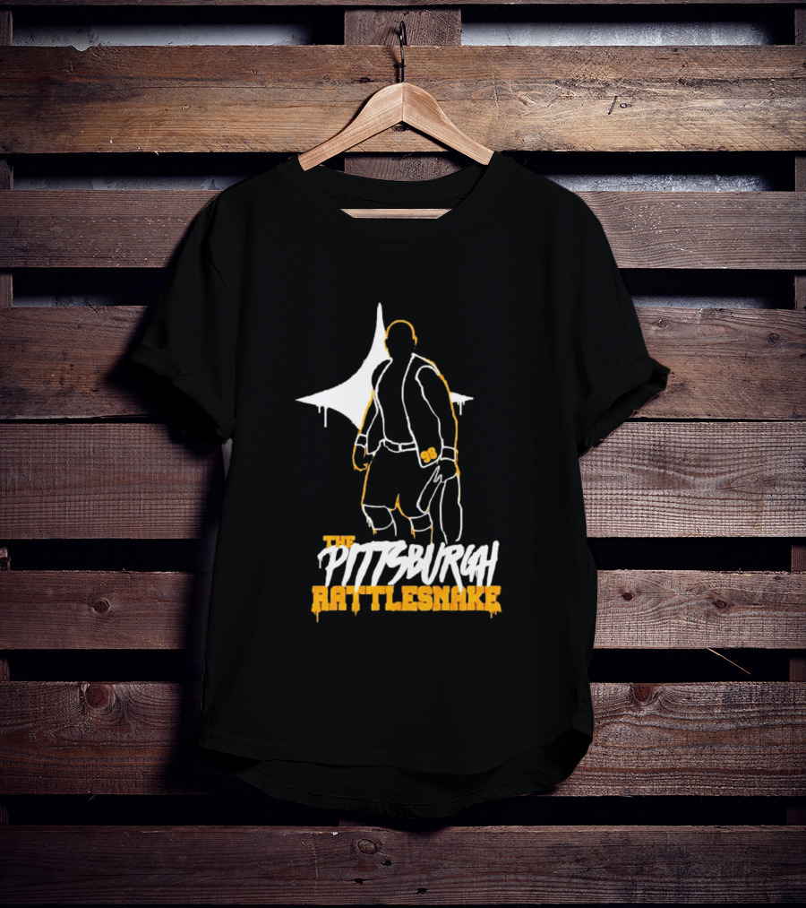 Steve Austin Pittsburgh Steelers The Pittsburgh Rattlesnake 98 T-Shirt