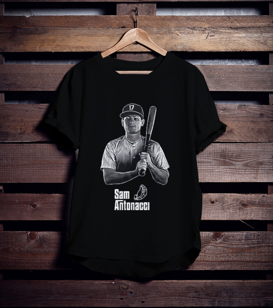 Sam Antonacci Baseball Team Sport MLB Two Runs T-Shirt