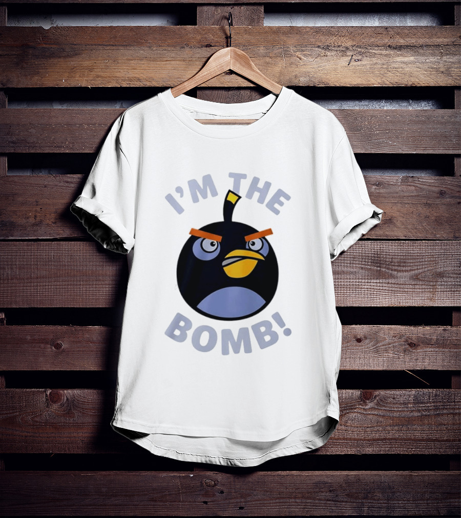 Angry Birds I'm The Bomb Character Face T-Shirt