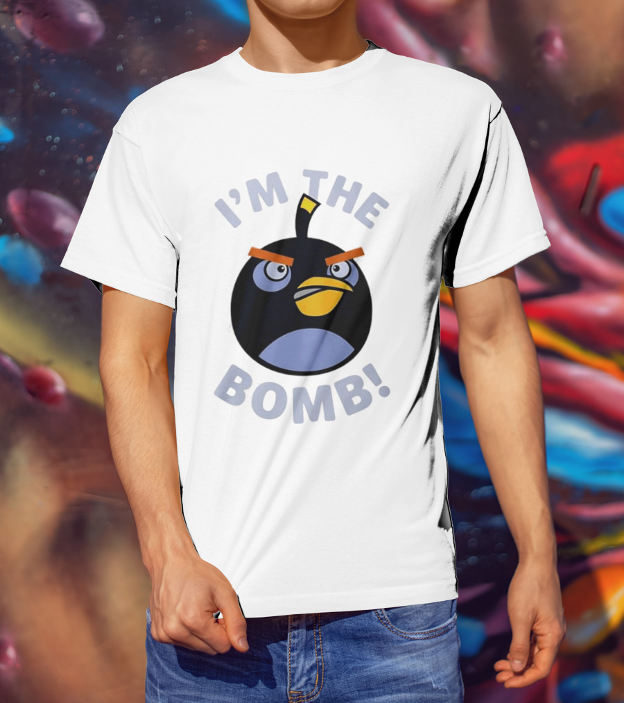 Angry Birds I'm The Bomb Character Face T-Shirt