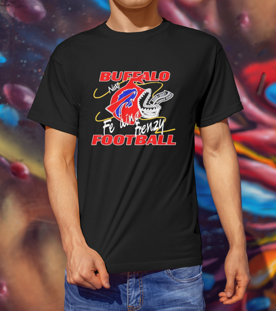 Buffalo Football Next Feeding Frenzy 2026 2027 Seasonal Attack T-Shirt