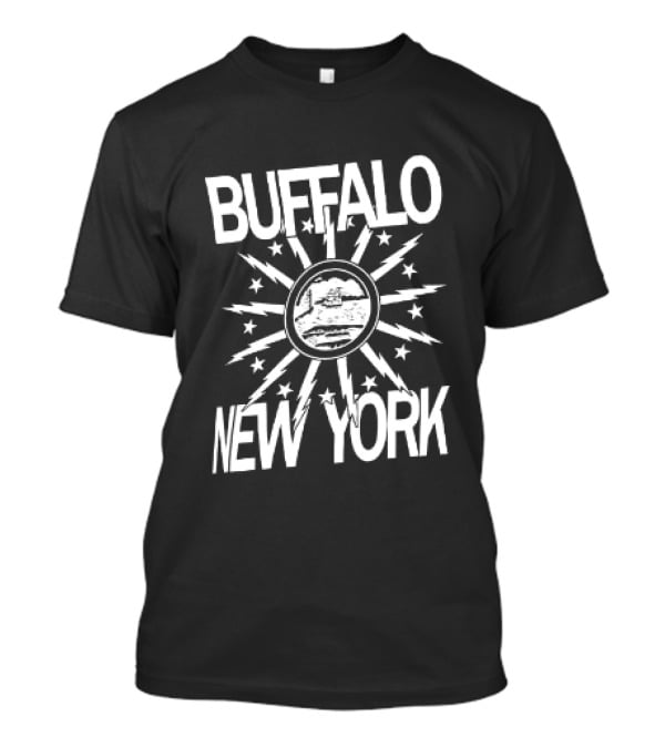 Buffalo New York Stars And Sunburst T-Shirt