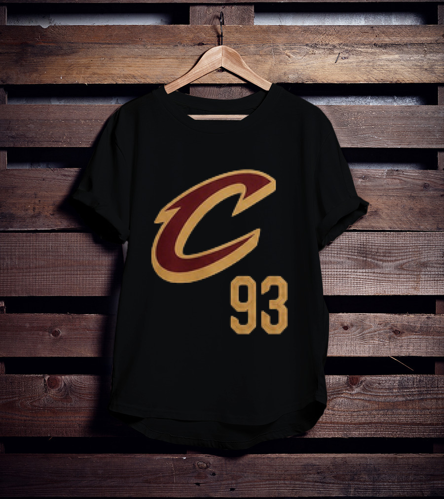 Cleveland Cavaliers Jelly Roll 93 Black Edition T-Shirt