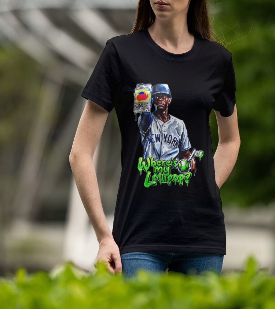 New York Mets Curtis Granderson Where's My Lollipop T-Shirt