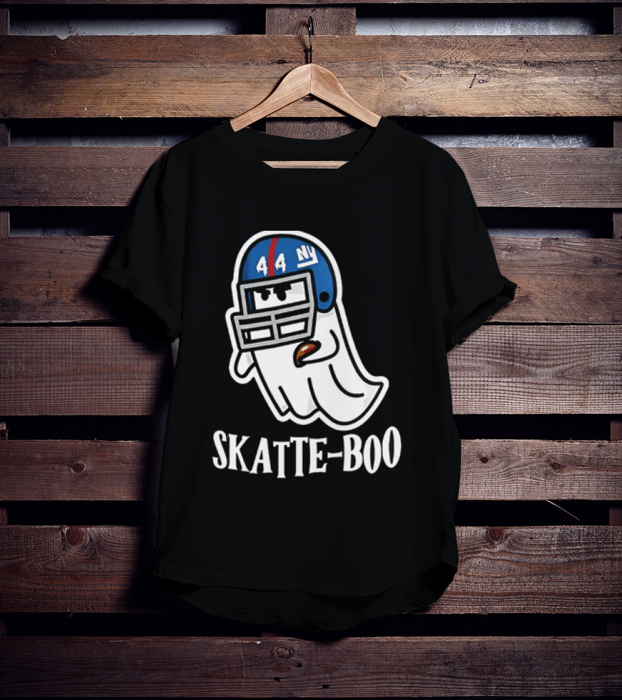 Ghost Skatte Boo Cam New York Giants Football 2025 Skatte Boo T-Shirt