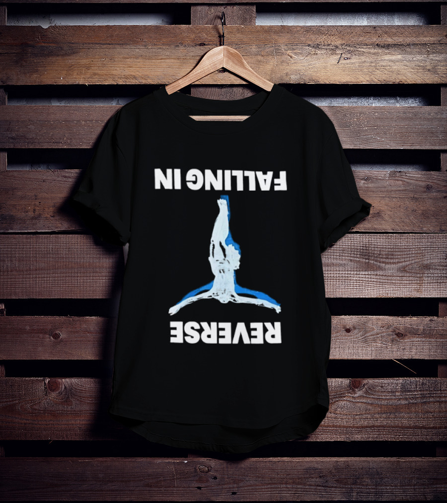 Playboi Carti Falling In Reverse Upside Down Human Figure T-Shirt