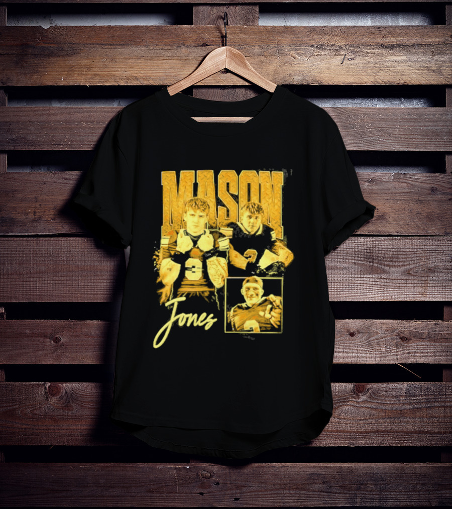 Mason Jones Alabama Crimson Tide Football Player T-Shirt