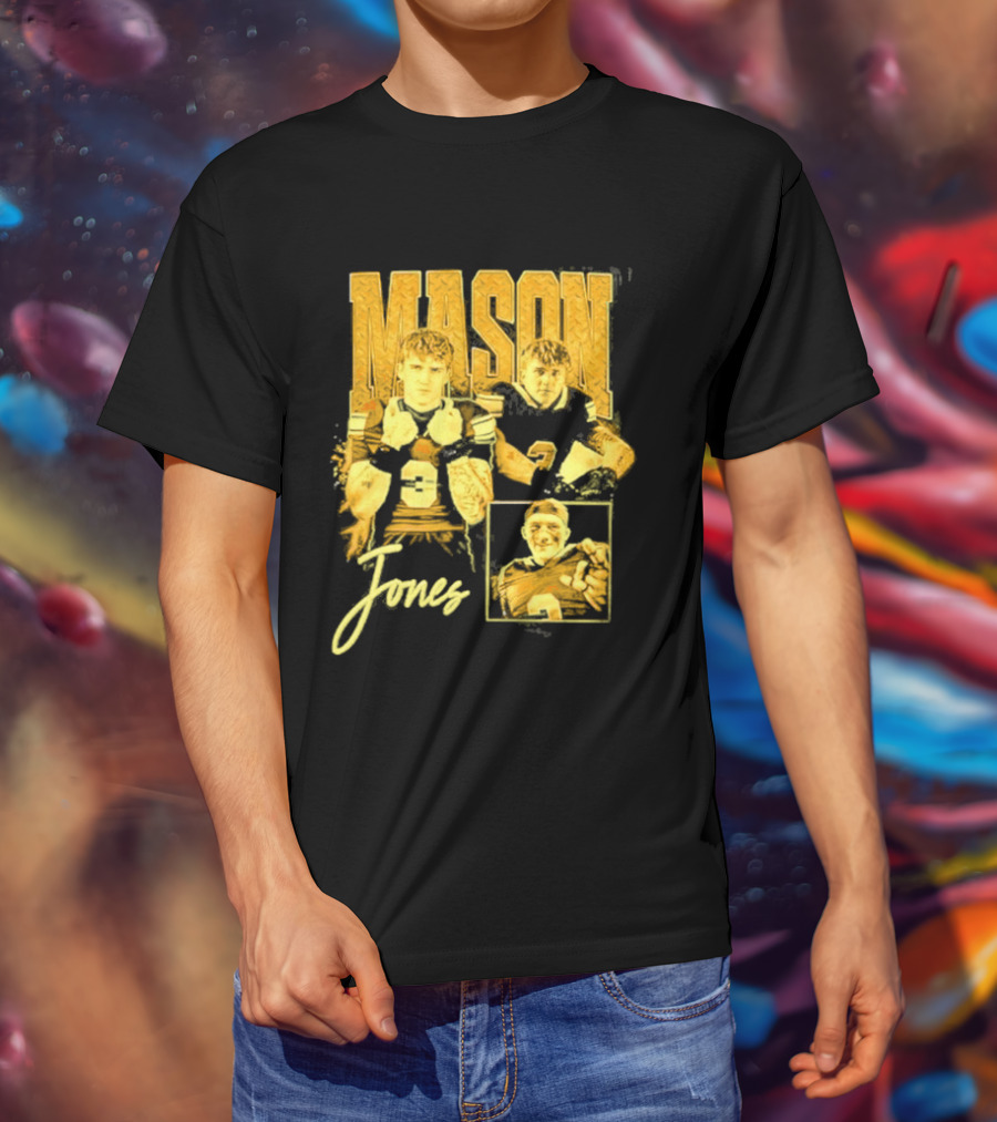Mason Jones Alabama Crimson Tide Football Player T-Shirt