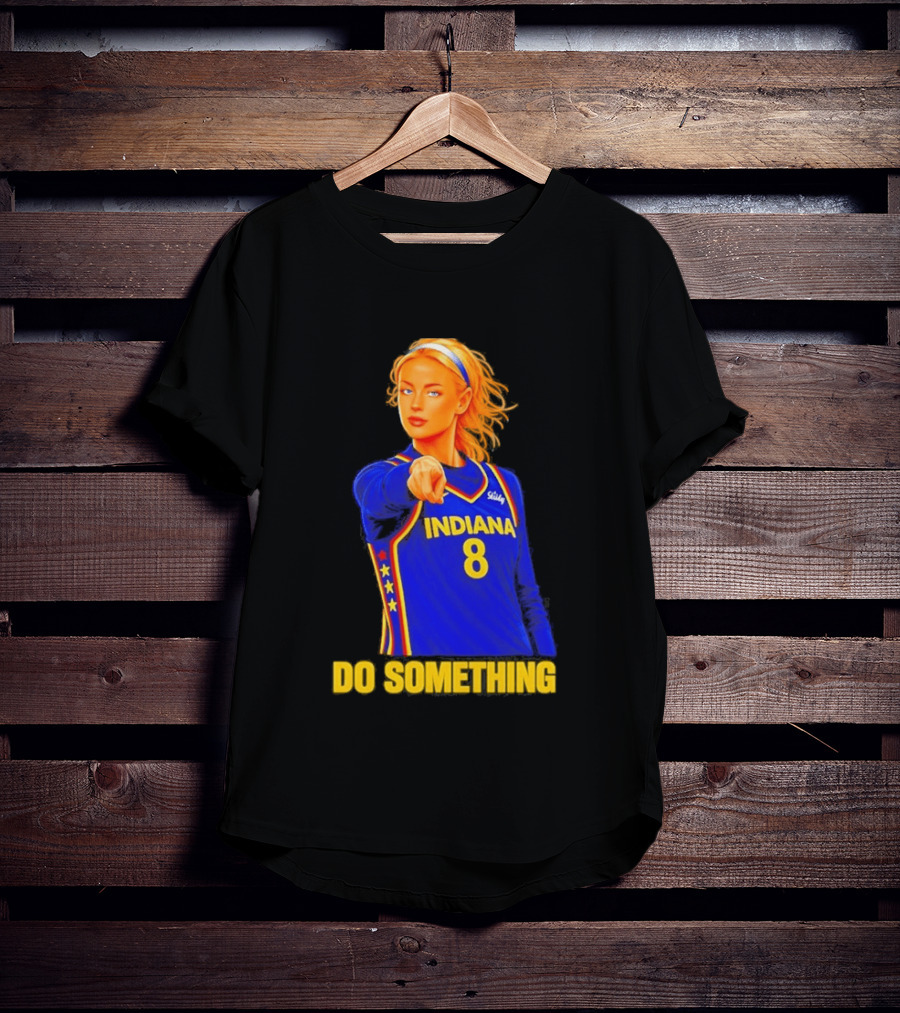 Sophie Cunningham Indiana Fever 8 Do Something T-Shirt