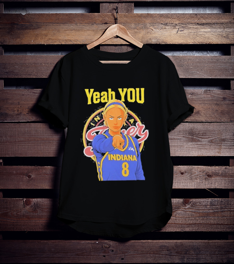 Yeah You Indiana Fever Number 8 T-Shirt