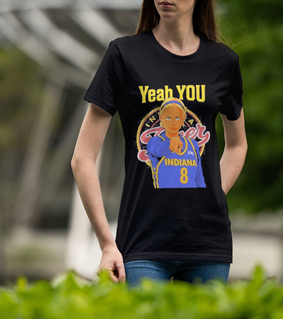 Yeah You Indiana Fever Number 8 T-Shirt