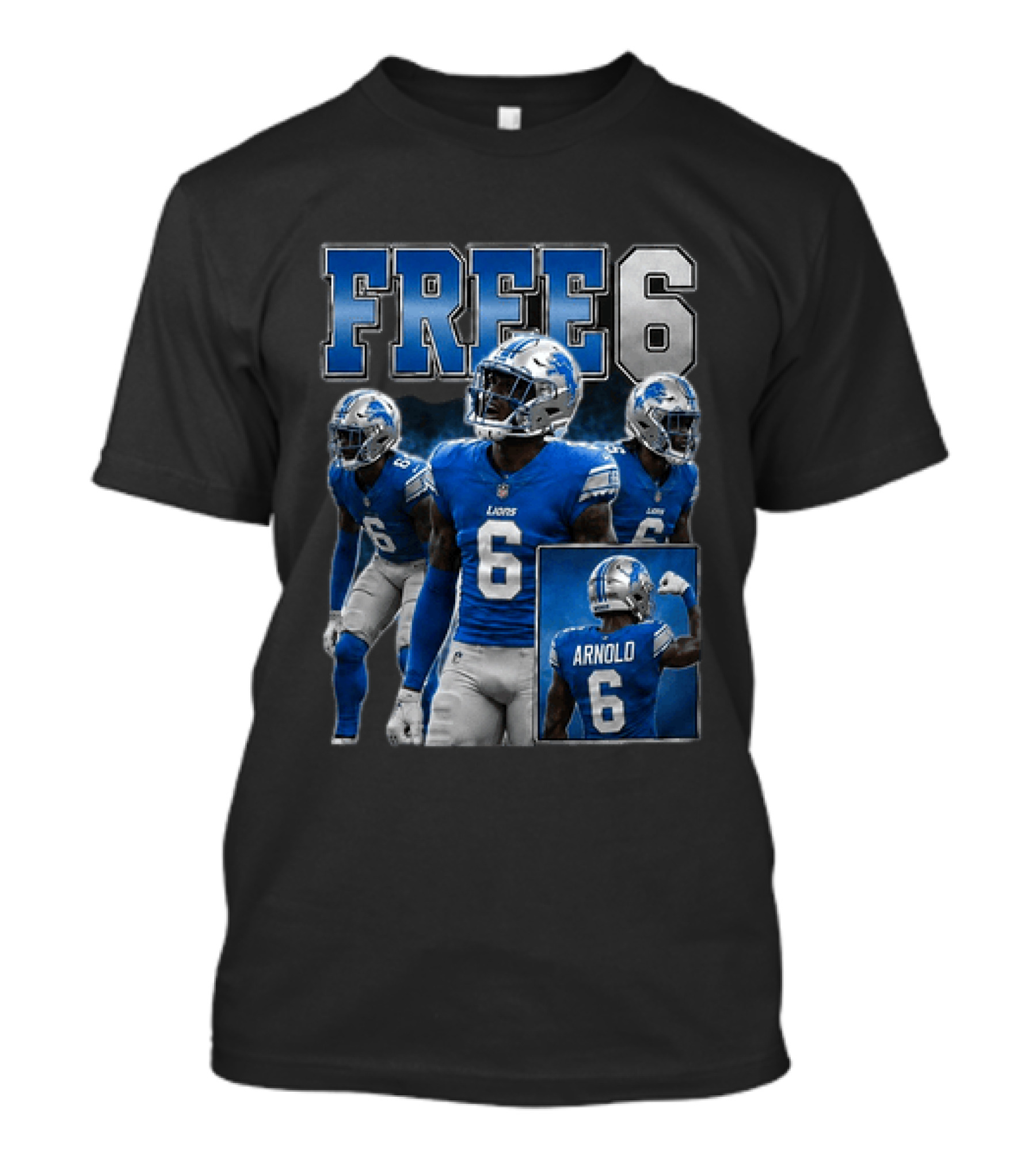 Lions Free 6 Arnold St Brown Brothers T-Shirt