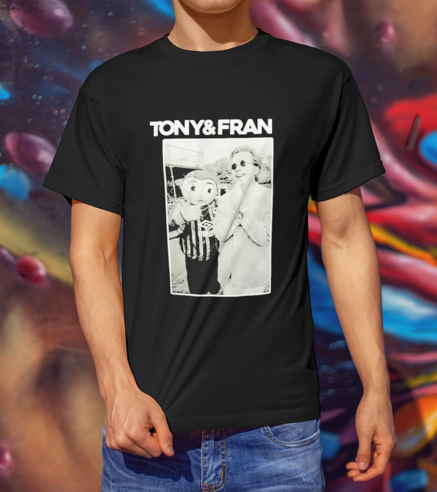 TONY & FRAN Frank Sidebottom Umbro Motif T-Shirt