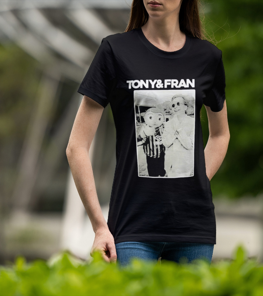 TONY & FRAN Frank Sidebottom Umbro Motif T-Shirt