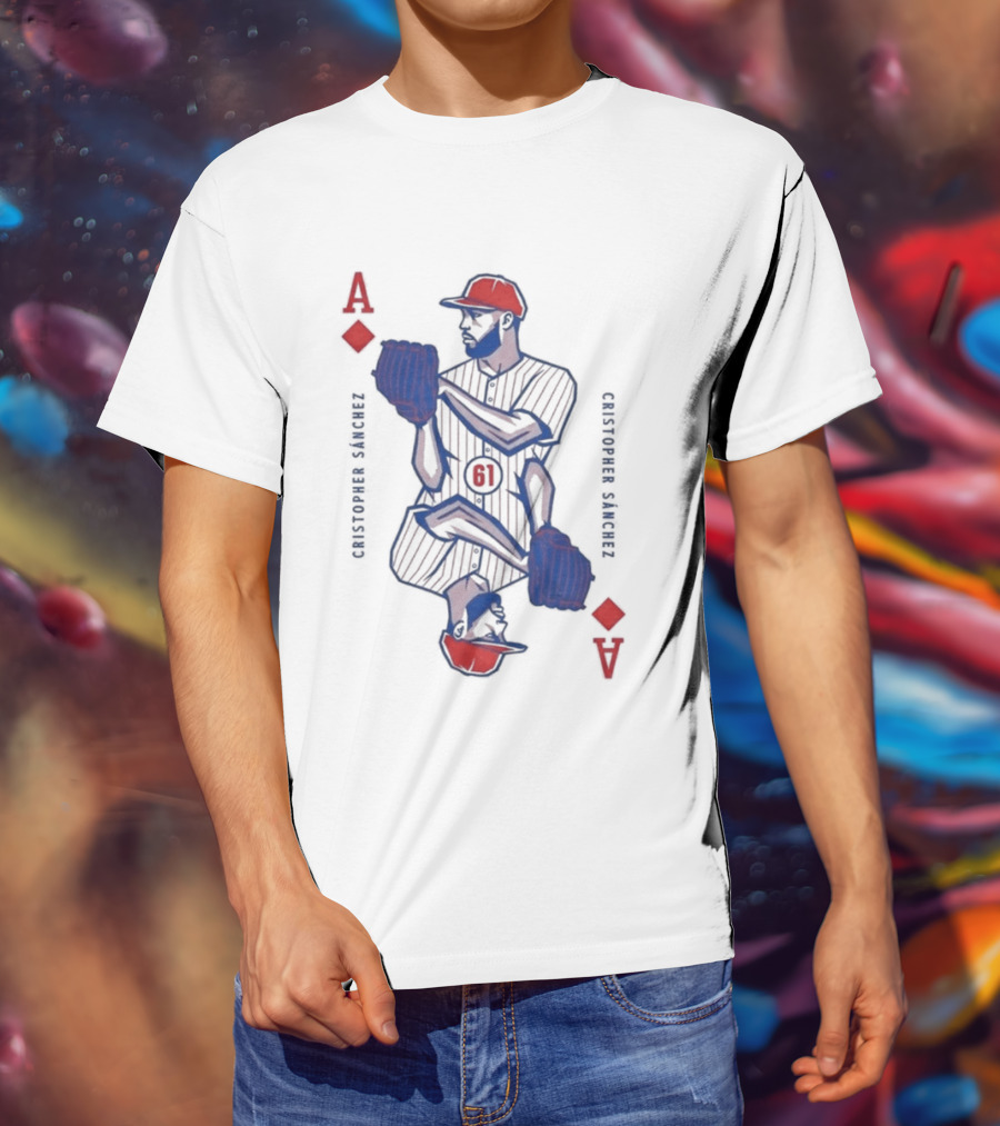 Cristopher Sánchez Ace Of Diamonds Baseball Player T-Shirt