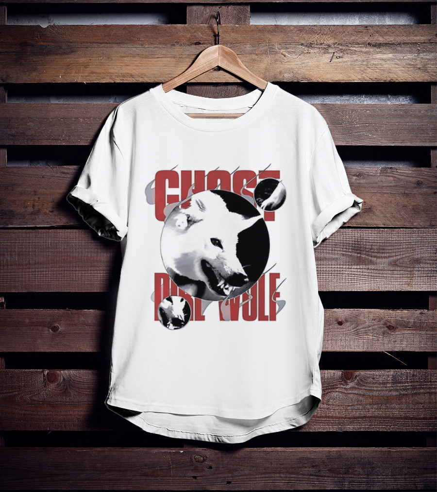 Ghost Dire Wolf Game Of Thrones Fan T-Shirt