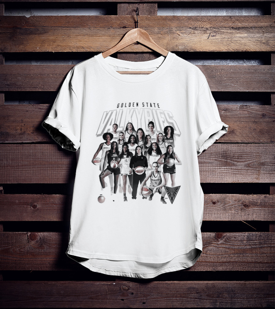 Golden State Valkyries WNBA Basketball San Francisco 2026 Team T-Shirt