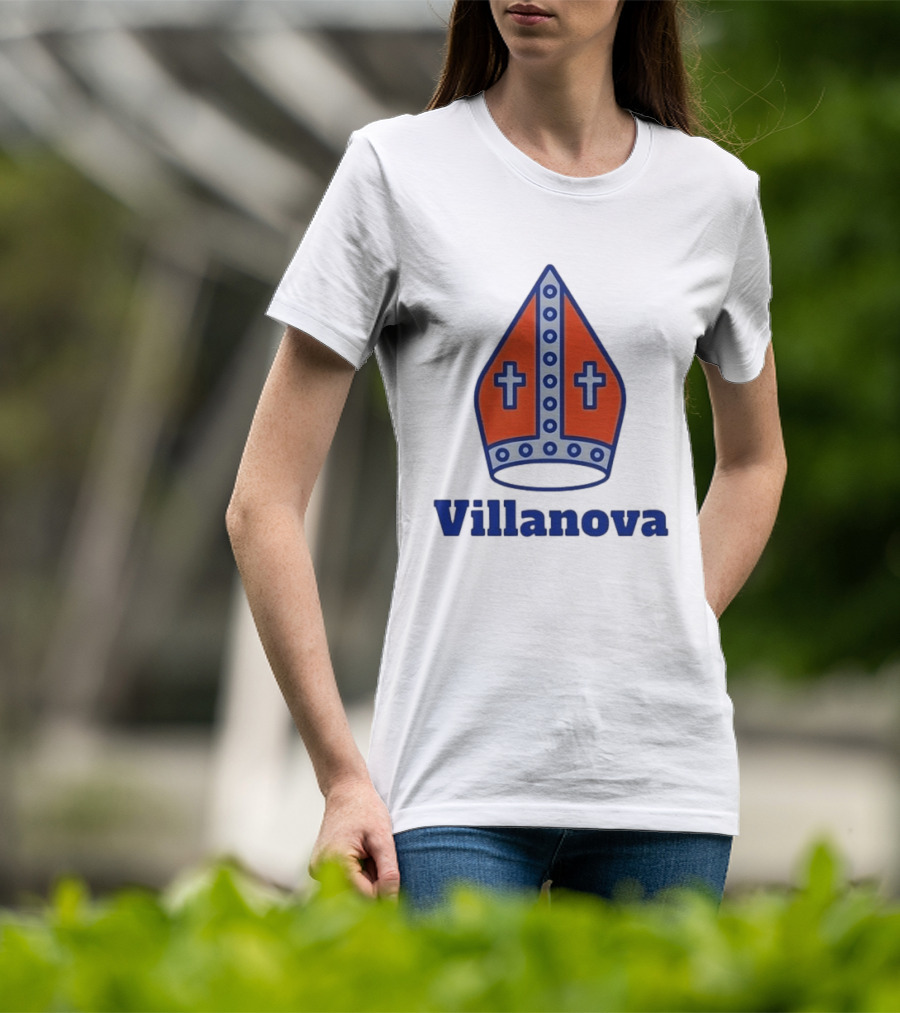 Villanova Nova Knicks Pope New York Basketball NBA 2026 Mashup T-Shirt