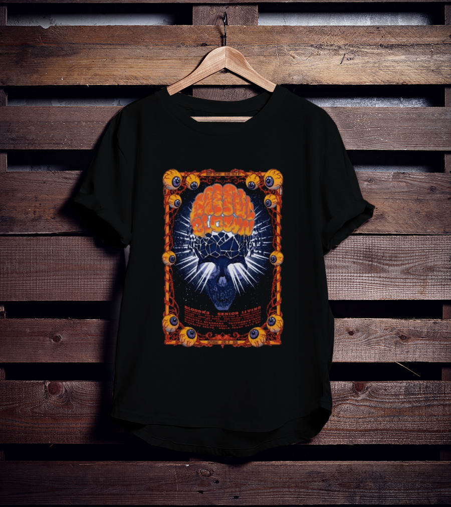 Mind Blown Bloodx3 Senior Living Glens Falls NY June 27 2026 Festival T-Shirt
