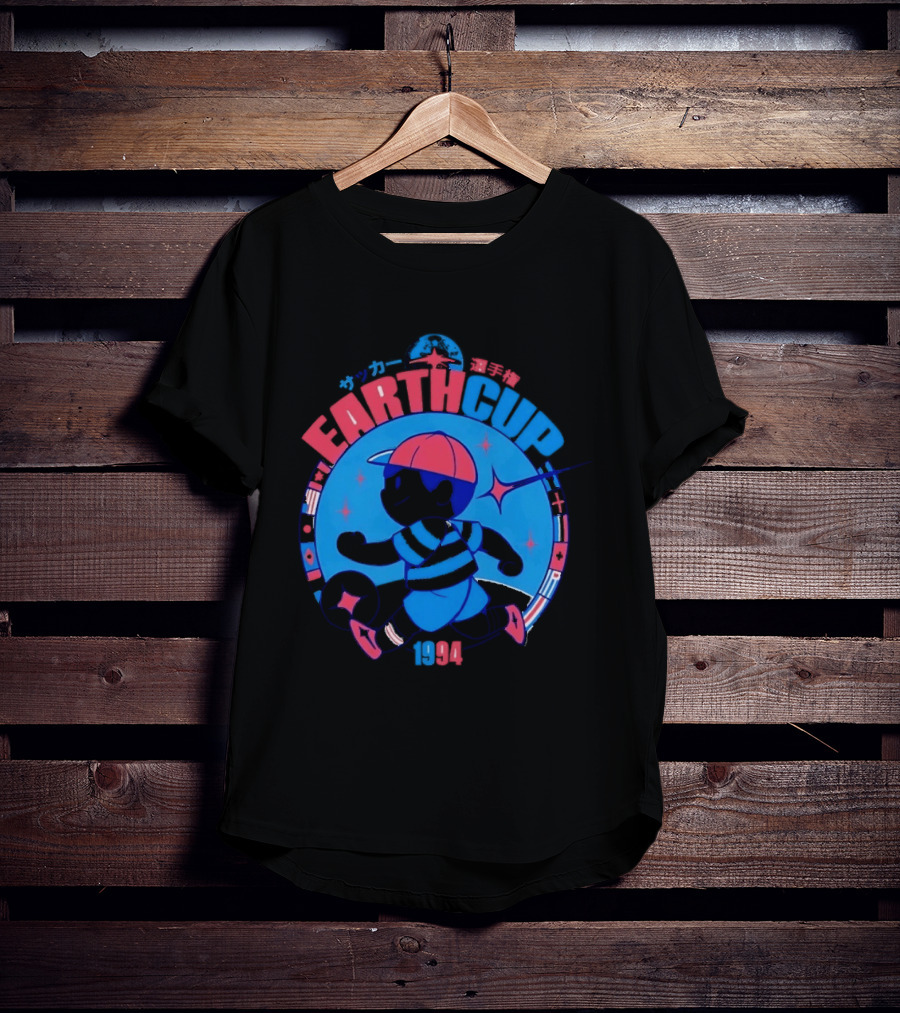 Ness EarthBound EarthCup 1994 Soccer Stars T-Shirt
