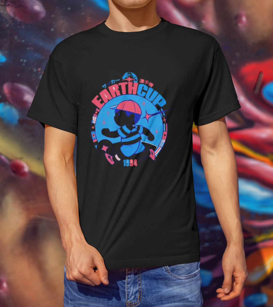 Ness EarthBound EarthCup 1994 Soccer Stars T-Shirt