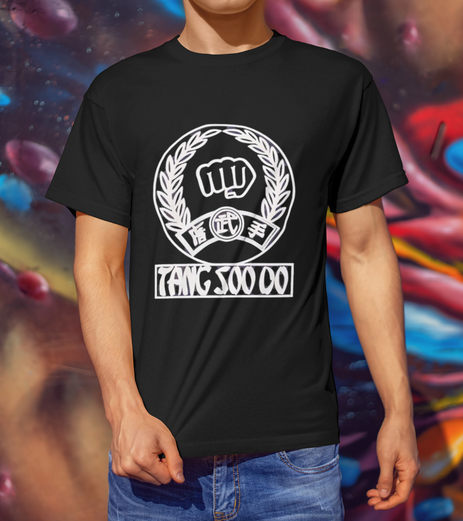 Tang Soo Do Fist Laurel Leaf Martial Arts T-Shirt