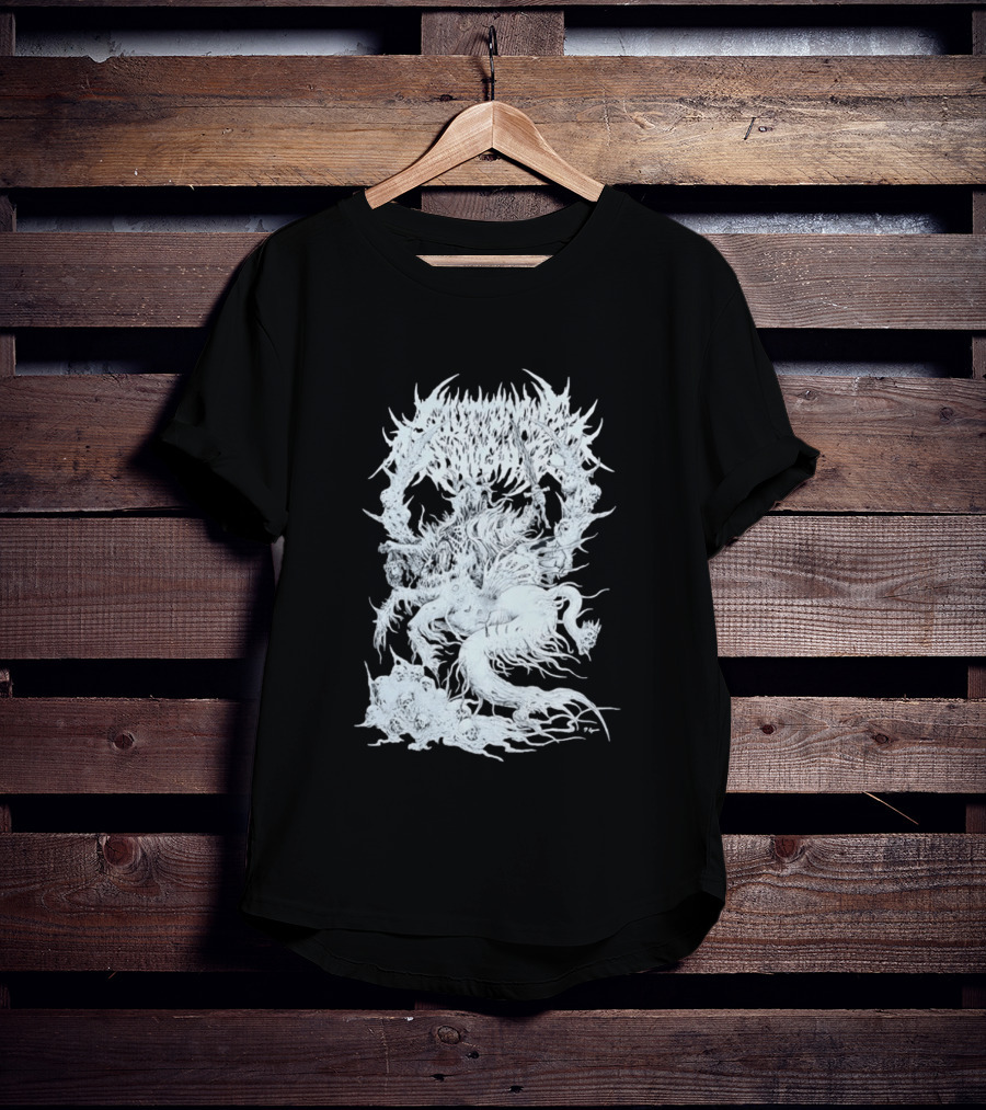 Abominable Putridity Demon Sword Skull Eponymous P T-Shirt