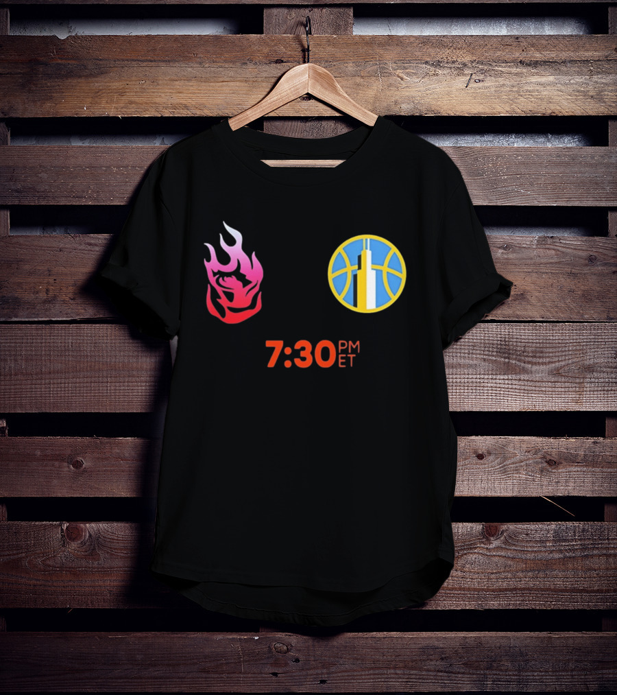 Washington Mystics Chicago Sky 7:30 PM ET Matchup T-Shirt