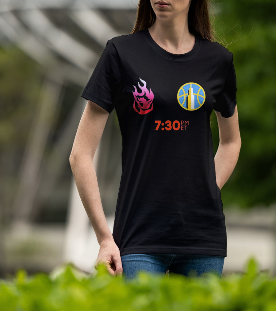 Washington Mystics Chicago Sky 7:30 PM ET Matchup T-Shirt