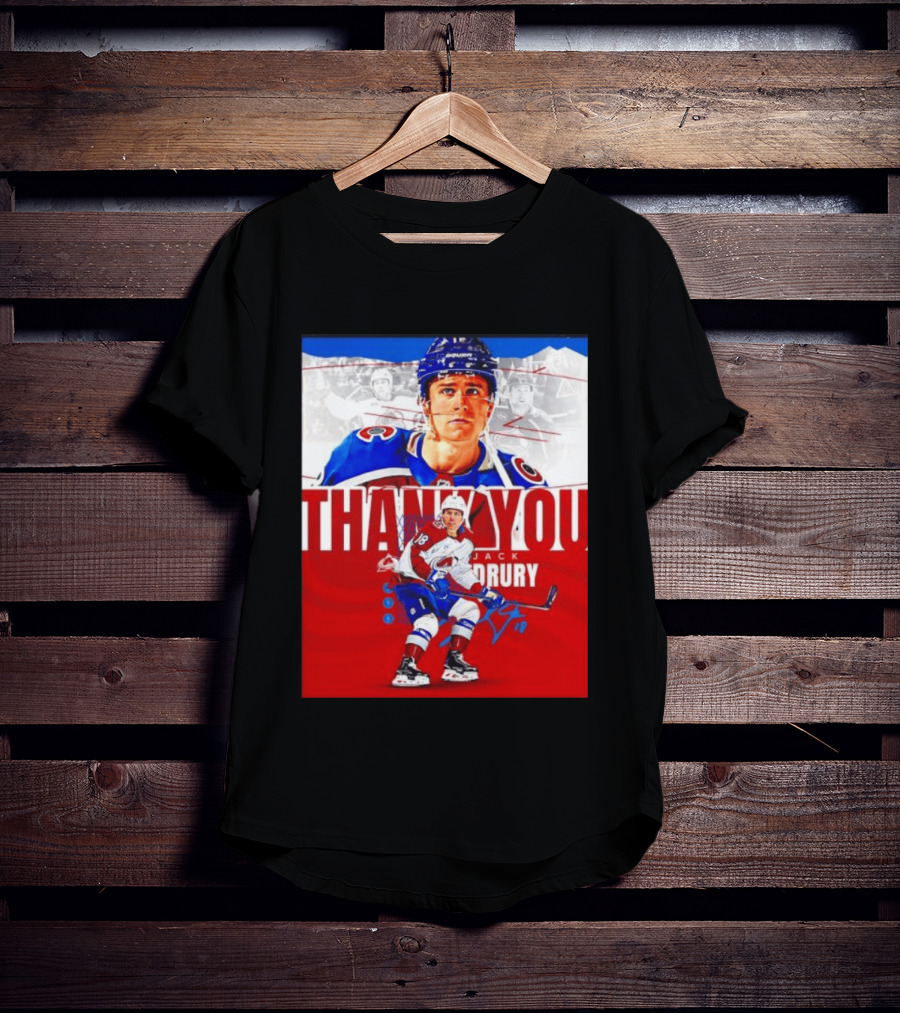 Jack Drury Thank You Colorado Avalanche T-Shirt