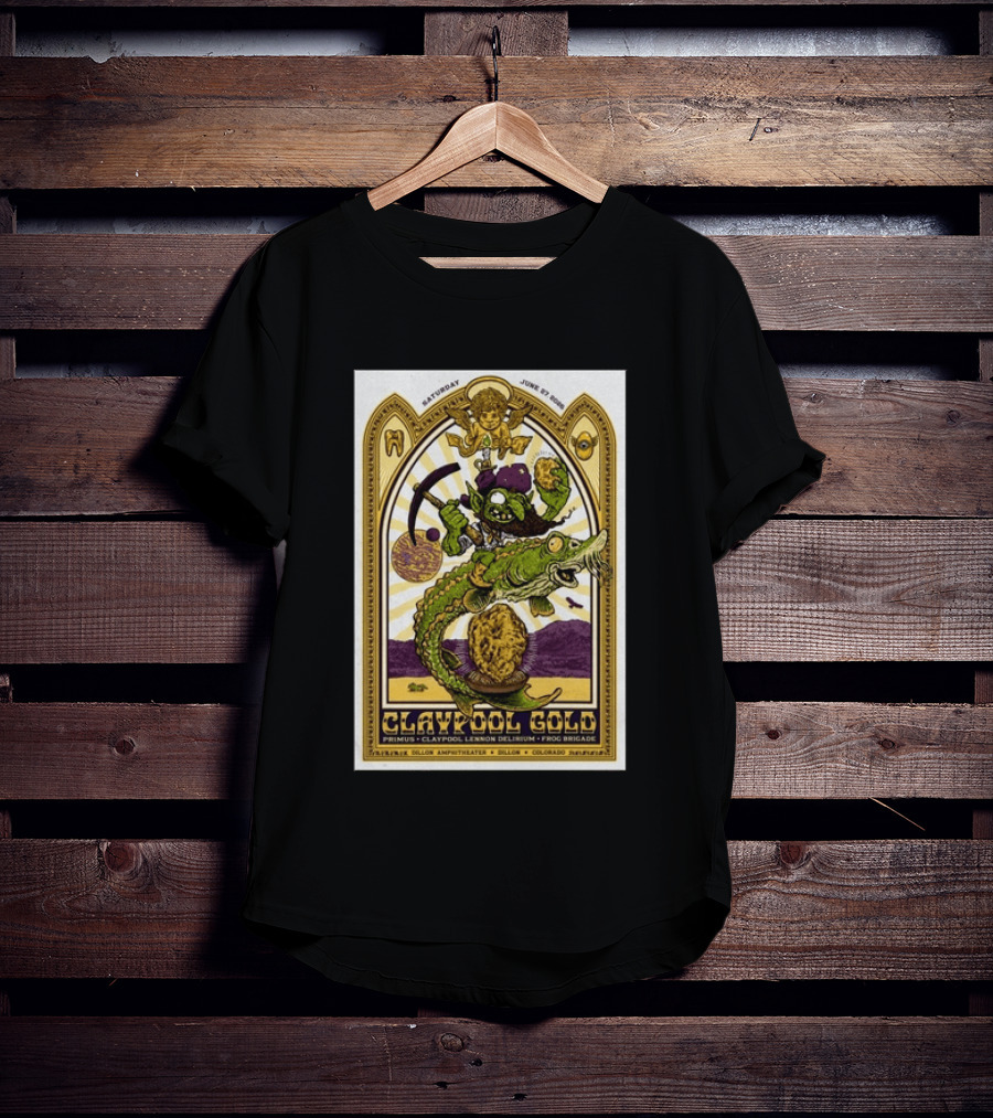 Primus Claypool Lennon Delirium Frog Brigade Dillon Amphitheater June 27 2026 T-Shirt